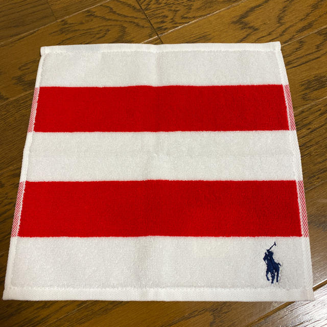 Ralph Lauren(ラルフローレン)の【新品　未使用】ラルフローレン タオルハンカチ 2枚 レディースのファッション小物(ハンカチ)の商品写真