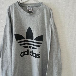 アディダス(adidas)のアディダス adidas ロンT オリジナル トレフォイル デカロゴ 両面(Tシャツ/カットソー(七分/長袖))