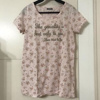 花柄Tシャツ(Tシャツ(半袖/袖なし))