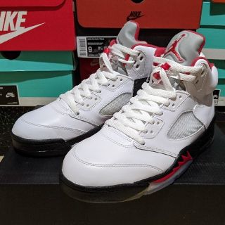 ナイキ(NIKE)の売切価格 AIR JORDAN 5 FIRE RED オリジナルカラー(スニーカー)