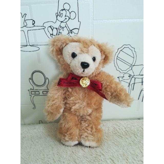 Duffy ダッフィー マグネット ぬいぐるみ 赤リボン 白タグ 初期 レア