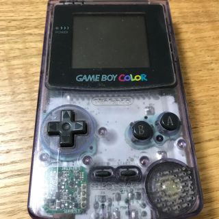 ゲームボーイ(ゲームボーイ)のゲームボーイカラー　本体(携帯用ゲーム機本体)