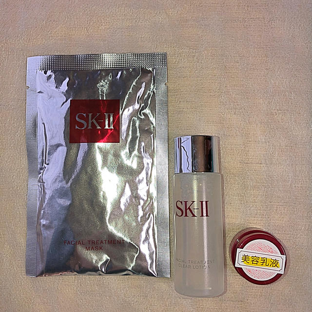 SK-II(エスケーツー)の【未使用】SK-Ⅱ パック&化粧水ミニボトル コスメ/美容のスキンケア/基礎化粧品(パック/フェイスマスク)の商品写真