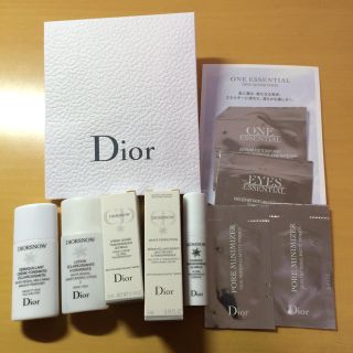 ディオール(Dior)のディオールサンプルセット(サンプル/トライアルキット)