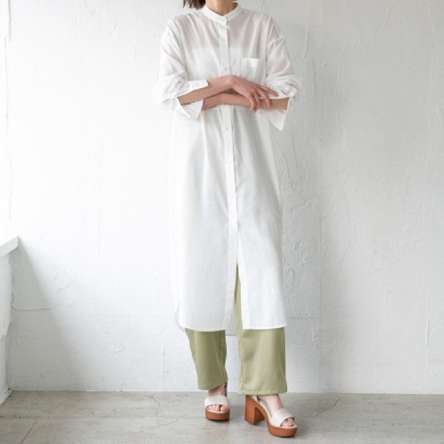 今話題のアイテムを LOWRYS シアーシャツワンビース ニットビスチェ FARM ベスト/ジレ