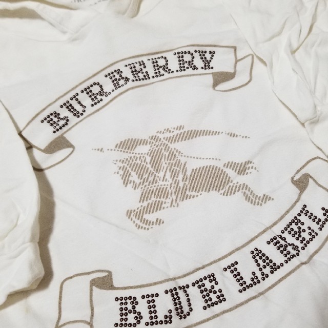 BURBERRY BLUE LABEL(バーバリーブルーレーベル)の【値下げ】BURBERRY　ロングTシャツ レディースのトップス(Tシャツ(半袖/袖なし))の商品写真