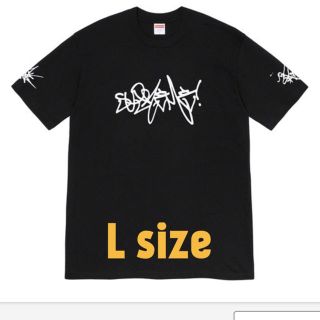 シュプリーム(Supreme)のSupreme rammellzee tag Tee tee Lサイズ　Tシャツ(Tシャツ/カットソー(半袖/袖なし))