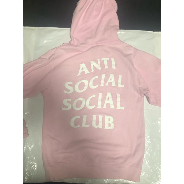 中古品であることをご理解下さいAntiSocialSocialClub Hoodie アンチソーシャル