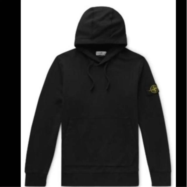 STONE ISLAND(ストーンアイランド)の新品/20SS/Stone Island/フーディ/パーカー/ブラック/Mサイズ メンズのトップス(パーカー)の商品写真