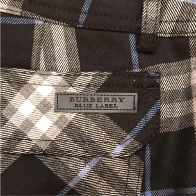 BURBERRY BLUE LABEL(バーバリーブルーレーベル)の美品✨ バーバリーブルーレーベル ノバチェック ハーフパンツ レディースのパンツ(ハーフパンツ)の商品写真