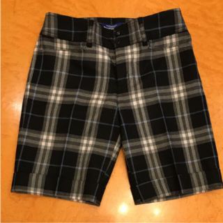 バーバリーブルーレーベル(BURBERRY BLUE LABEL)の美品✨ バーバリーブルーレーベル ノバチェック ハーフパンツ(ハーフパンツ)