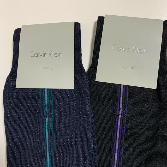 Calvin Klein(カルバンクライン)の新品　カルバンクライン　靴下3足セット メンズのレッグウェア(ソックス)の商品写真