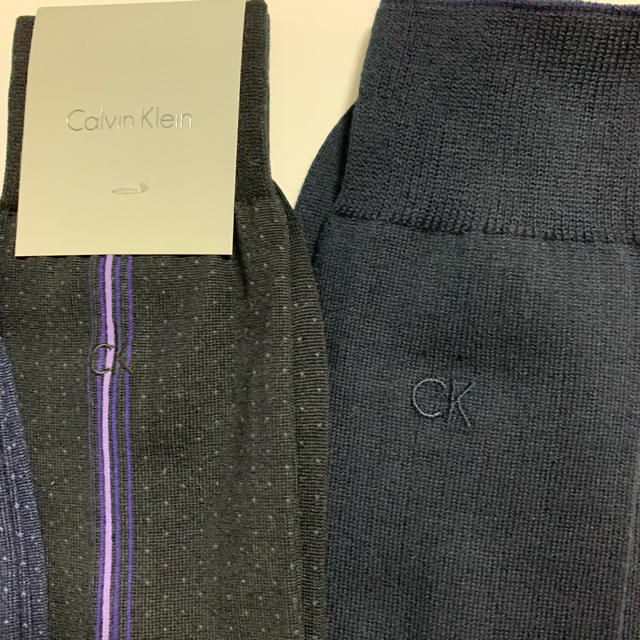 Calvin Klein(カルバンクライン)の新品　カルバンクライン　靴下3足セット メンズのレッグウェア(ソックス)の商品写真