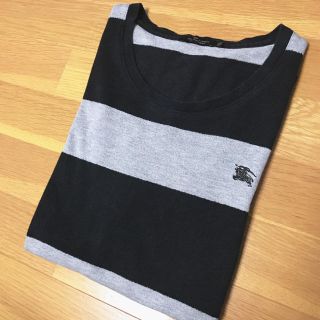 バーバリーブラックレーベル(BURBERRY BLACK LABEL)のBURBERRY BLACK LABEL ボーダー 半袖(Tシャツ/カットソー(半袖/袖なし))