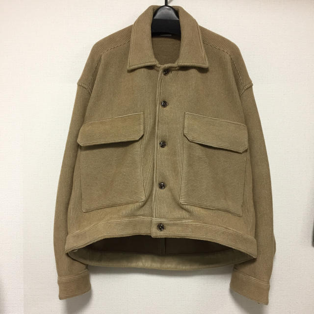 YOKE KNIT CORDUROY WIDE SHORT BLOUSON ブルゾン YOKE KNIT CORDUROY WIDE SHORT BLOUSON ブルゾン