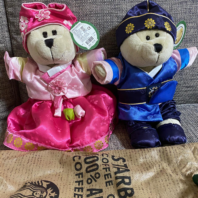 Starbucks Coffee(スターバックスコーヒー)のスタバ　ベアリスタ エンタメ/ホビーのおもちゃ/ぬいぐるみ(ぬいぐるみ)の商品写真