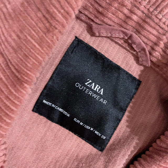 ZARA(ザラ)のZARA 大人気商品コーデュロイ✨美品✨ レディースのジャケット/アウター(ミリタリージャケット)の商品写真