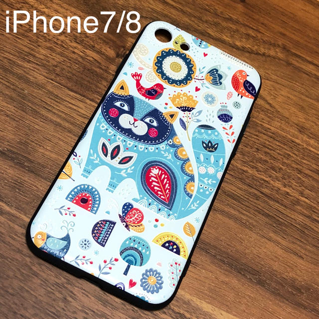iPhone(アイフォーン)のiPhone7/8ソフトケース☆猫さんと小鳥たち スマホ/家電/カメラのスマホアクセサリー(iPhoneケース)の商品写真
