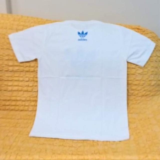あちゃん様専用★adides★おもしろTシャツ★ホワイト★XＸＬ★白★綿１００★ メンズのトップス(Tシャツ/カットソー(半袖/袖なし))の商品写真