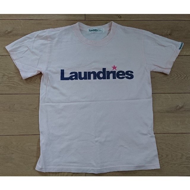 LAUNDRY(ランドリー)ののんびり屋さま専用☆Tシャツ2枚☆ laundry SS ピンク＆ラクダ 古着 レディースのトップス(Tシャツ(半袖/袖なし))の商品写真