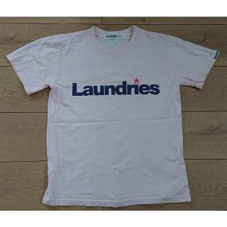 ランドリー(LAUNDRY)ののんびり屋さま専用☆Tシャツ2枚☆ laundry SS ピンク＆ラクダ 古着(Tシャツ(半袖/袖なし))