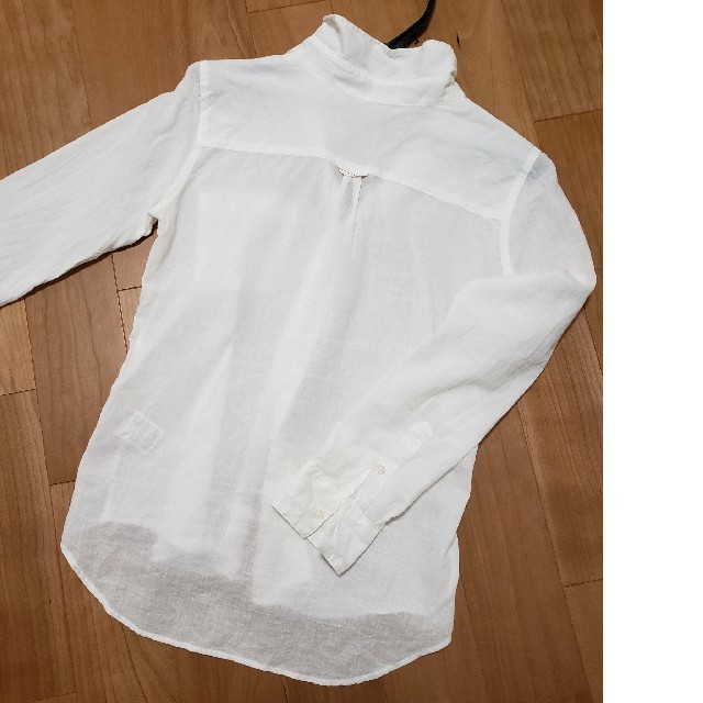 YANUK(ヤヌーク)の【美品】YANUK リネン スタンダードシャツ Shirt レディースのトップス(シャツ/ブラウス(長袖/七分))の商品写真