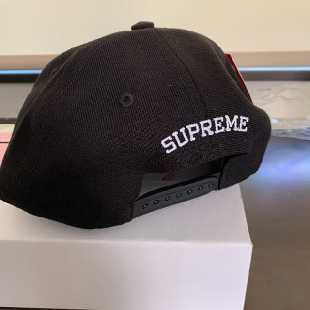 新品supreme19FW Shadow 6-Panel Heather グレー