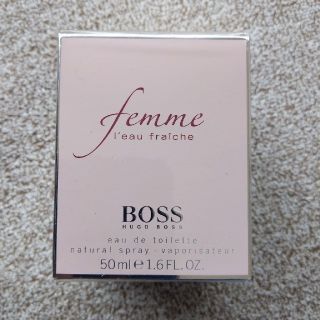 ヒューゴボス(HUGO BOSS)の【新品未開封】HUGO BOSS ヒューゴ ボス ファム オードトワレ 50ml(香水(女性用))