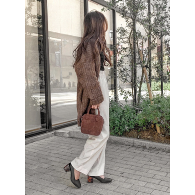 moussy - loose カーディガン