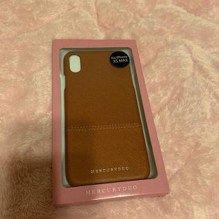 マーキュリーデュオ(MERCURYDUO)のマーキュリーデュオ　XS MAX iPhoneケース(iPhoneケース)