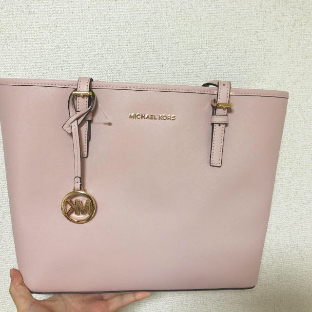 美品✨マイケルコース　MICHAEL KORS　トートバッグ　ピンク　A4