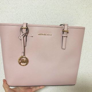 MICHAEL KORS/マイケルコース/ソフトピンク/トートバッグ/通勤通学