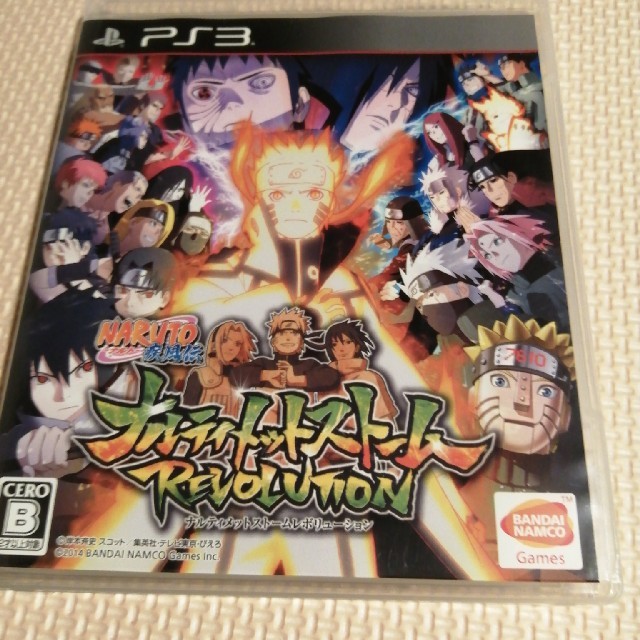 PlayStation3(プレイステーション3)のNARUTO-ナルト- 疾風伝 ナルティメットストームレボリューション PS3 エンタメ/ホビーのゲームソフト/ゲーム機本体(家庭用ゲームソフト)の商品写真