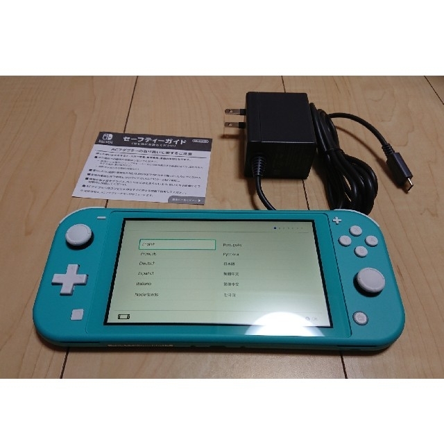 【品・送料込】ニンテンドースイッチ ライト (ターコイズ)