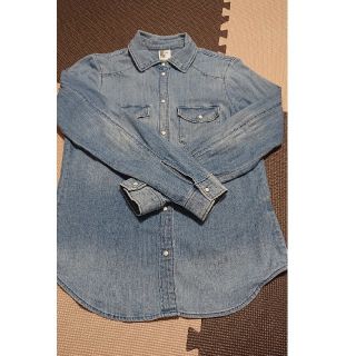 エイチアンドエム(H&M)のH&M レディースデニムシャツ(シャツ/ブラウス(長袖/七分))