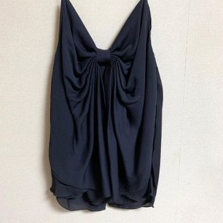 ダブルスタンダードクロージング(DOUBLE STANDARD CLOTHING)のダブスタ　リボンキャミ(キャミソール)