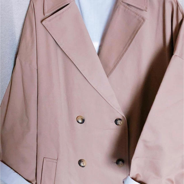 リムアーク　ワイドボリュームスプリングコート レディースのジャケット/アウター(トレンチコート)の商品写真