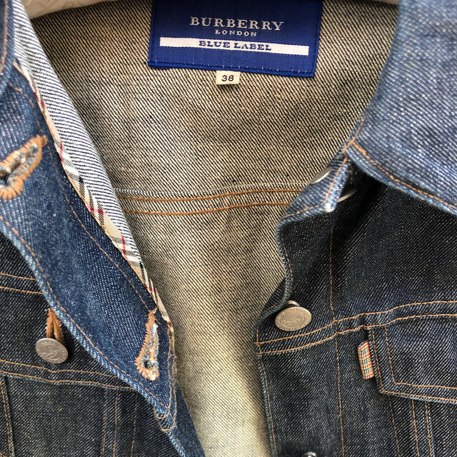 BURBERRY BLUE LABEL(バーバリーブルーレーベル)のバーバリー　ブルーレーベル　⭐️Gジャン レディースのジャケット/アウター(Gジャン/デニムジャケット)の商品写真