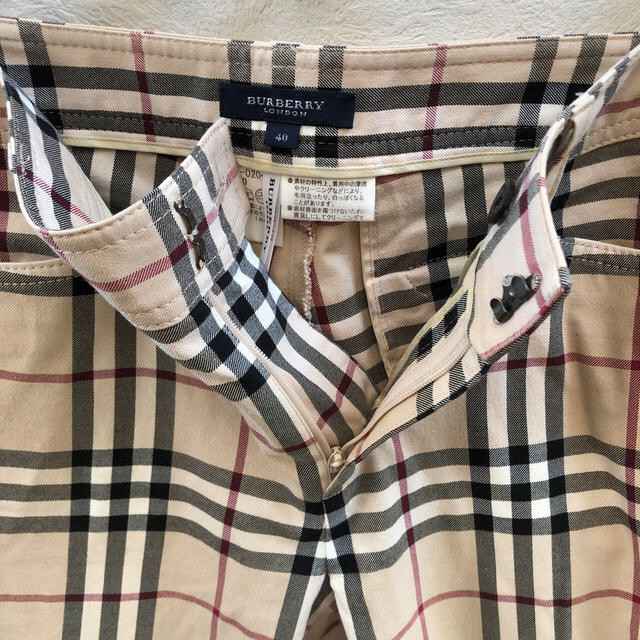 BURBERRY(バーバリー)のバーバリー　ロンドン（Burberry London）⭐️パンツ　ノバチェック レディースのパンツ(その他)の商品写真