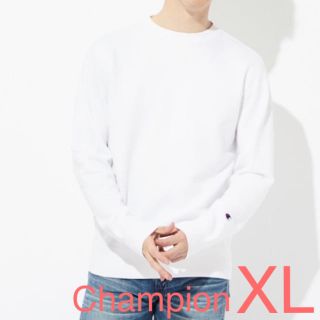 チャンピオン(Champion)の女子にも大人気‼️定番 白XL 新品 Champion チャンピオン トレーナー(スウェット)