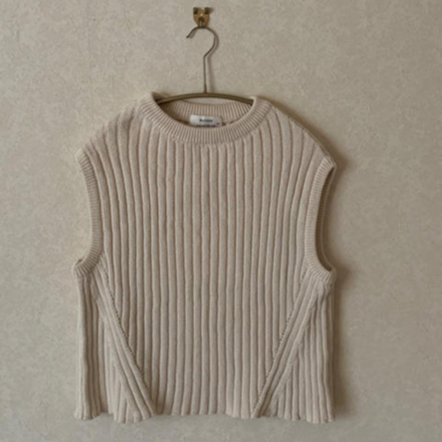 定価2.5万程　MAISON CHANTOISE RIBBED ニット