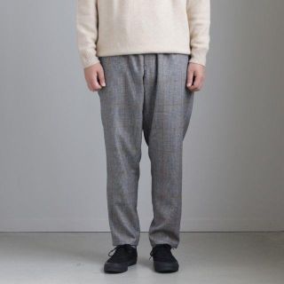 コモリ(COMOLI)のGraphpaper GLENCHECK WOOL COOK PANTS(スラックス)