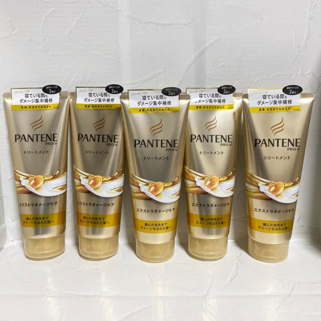 PANTENE(パンテーン)のパンテーン エクストラダメージケア トリートメント 特大サイズ(300g)5個 コスメ/美容のヘアケア/スタイリング(トリートメント)の商品写真