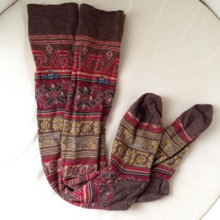 ヴィヴィアンウエストウッド(Vivienne Westwood)のヴィヴィアン靴下(暖色)(ソックス)