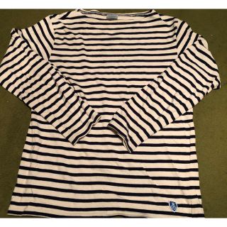 オーシバル(ORCIVAL)のオーチバル　ORCIVAL  ボーダー　バスクシャツ　古着(Tシャツ/カットソー(七分/長袖))