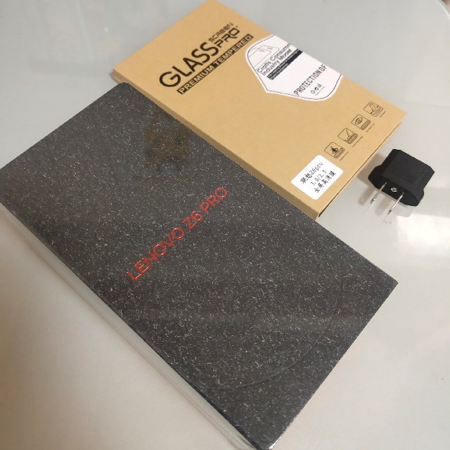 オプティミスティック Lenovo Z6 Pro 8+128GB【USED】中国版ROM 付属品