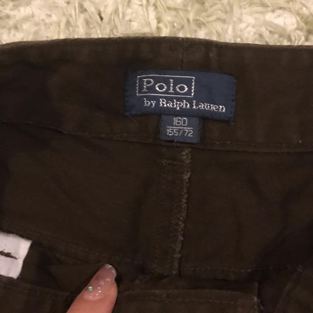 POLO RALPH LAUREN(ポロラルフローレン)のポロラルフローレン　茶色　デニムパンツ キッズ/ベビー/マタニティのキッズ服男の子用(90cm~)(パンツ/スパッツ)の商品写真