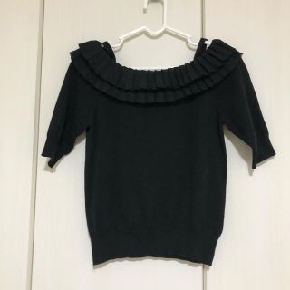 ミッシュマッシュ(MISCH MASCH)のミッシュマッシュ♡2way春ニット♡オフショルorノーマル♡春秋(カットソー(半袖/袖なし))