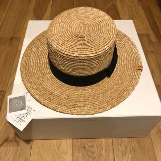 ヴィスヴィム(VISVIM)の未使用 VISVIM 18SS LLOYD BOATER HAT ハット 麦わら(ハット)