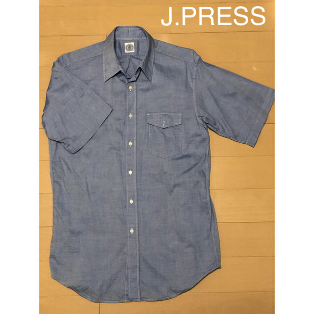 J.PRESS - J.PRESS／半袖シャツ（M）／ブルーの通販 by ytk2's shop｜ジェイプレスならラクマ